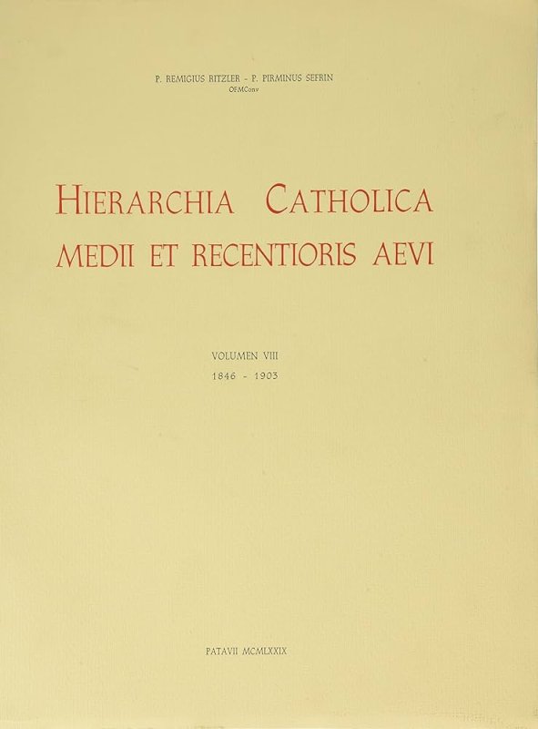 HIERARCHIA CATHOLICA - VIII