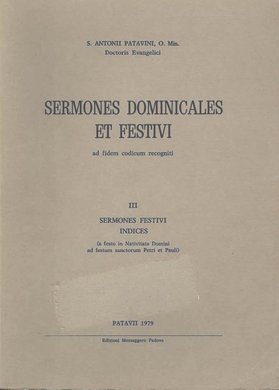 Sermones dominicales et festivi ad fidem codicum recogniti - III