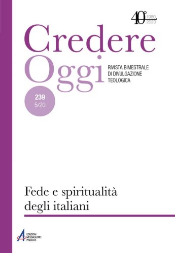 Fede e spiritualità degli italiani - CredOg XL (5/2020) n. 239