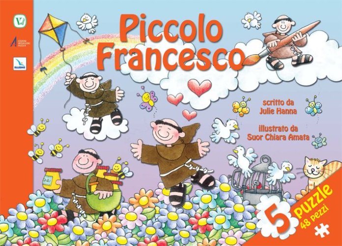 Piccolo Francesco - 5 puzzle - 48 pezzi