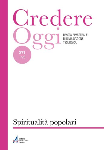Spiritualit&agrave; popolari - CredOg XLVI (1/2026) n. 271