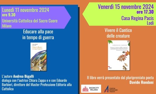 Due presentazioni imperdibili al Bookcity Milano 2024