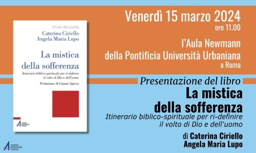 La mistica della sofferenza | Presentazione libro