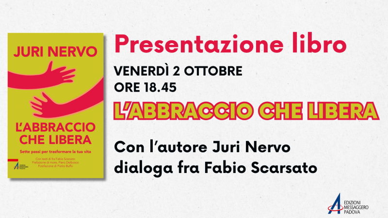 L'abbraccio che libera di Juri Nervo. Presentazione a Chivasso